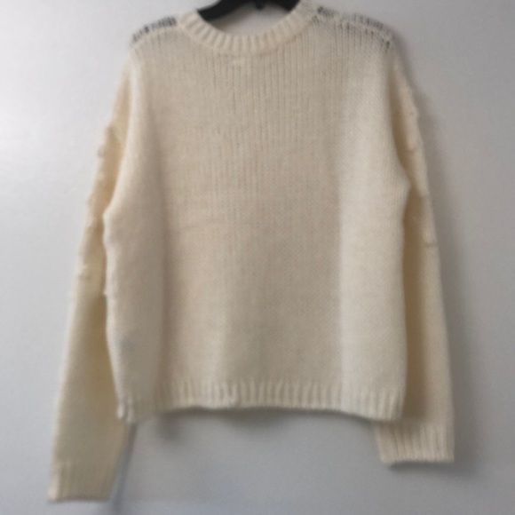 Abound Textured Crew Neck Knit Sweater Size L - Picture 5 of 9